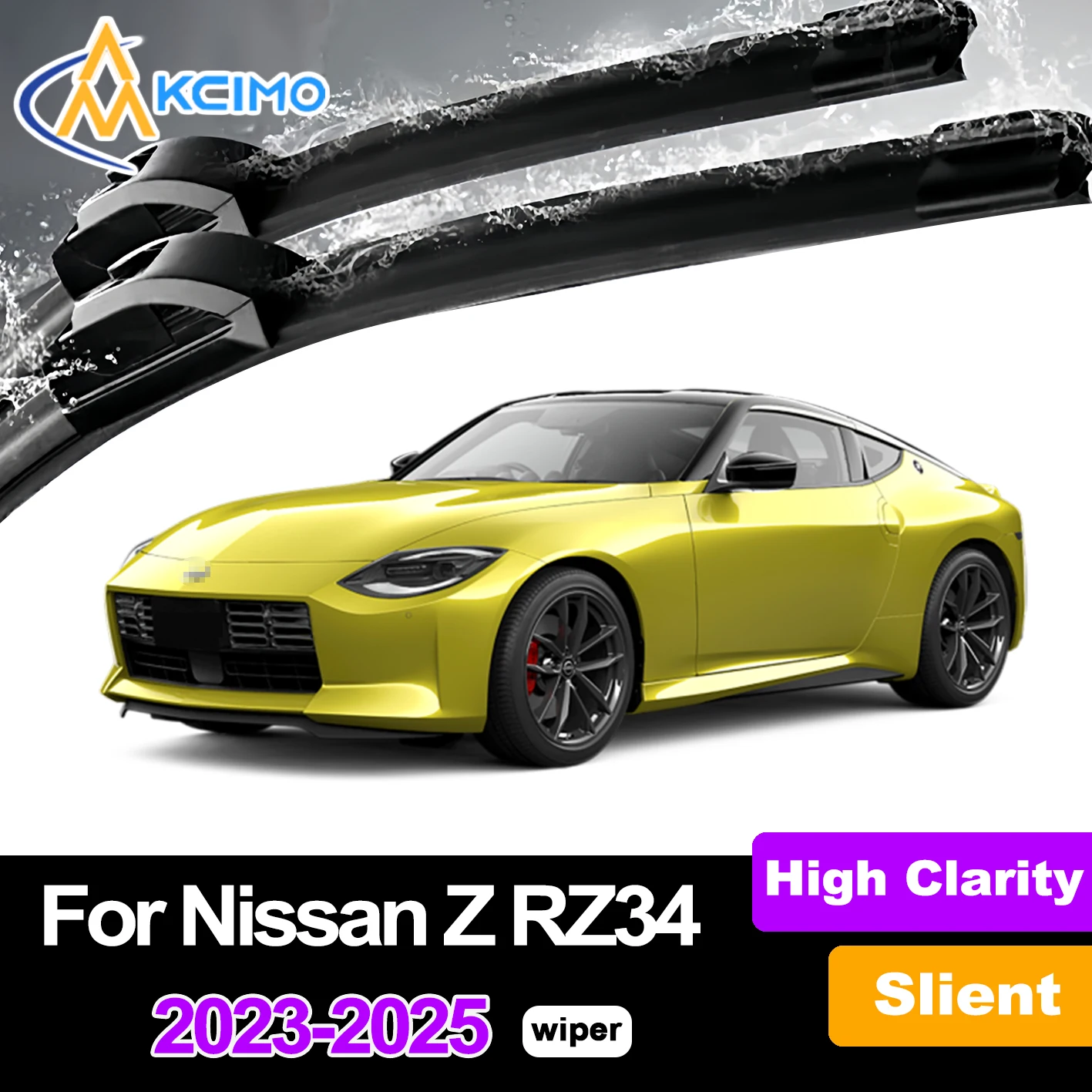 

Kcimo Front Windshield Wiper Blades For Nissan Z RZ34 2023-2025 Nissan Fairlady Z Windscreen Window Car Accessories