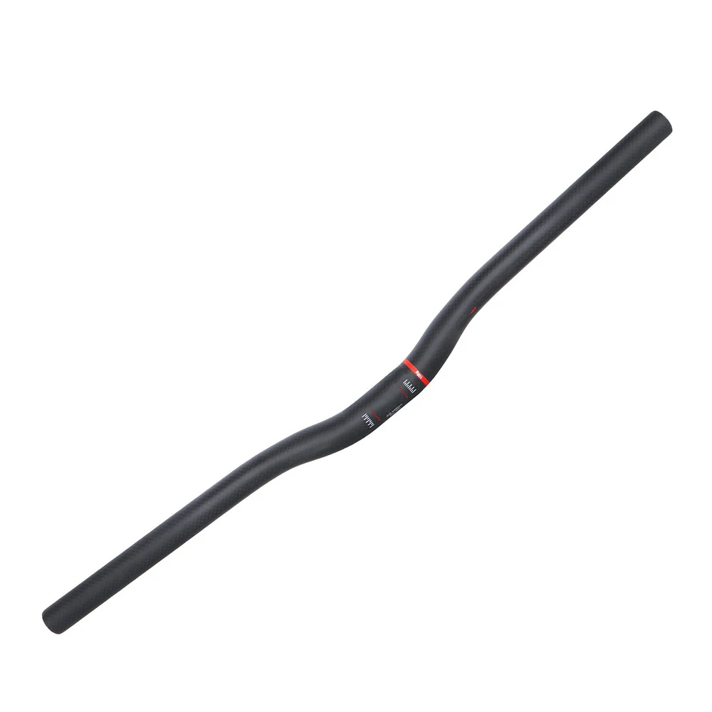 25.4x580mm Carbon Fiber M Riser Handlebar for Brompton Folding Bikes Low and High Riser Options Available for Posture Control