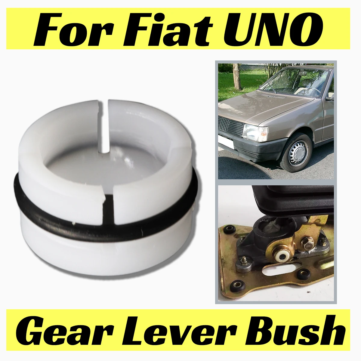 Gear Lever Repair Kit for Fiat UNO FASE1 MILLE Manual Selector Shifter Linkage Pivot Bushing Grommet Shifting Issue Fix Replace