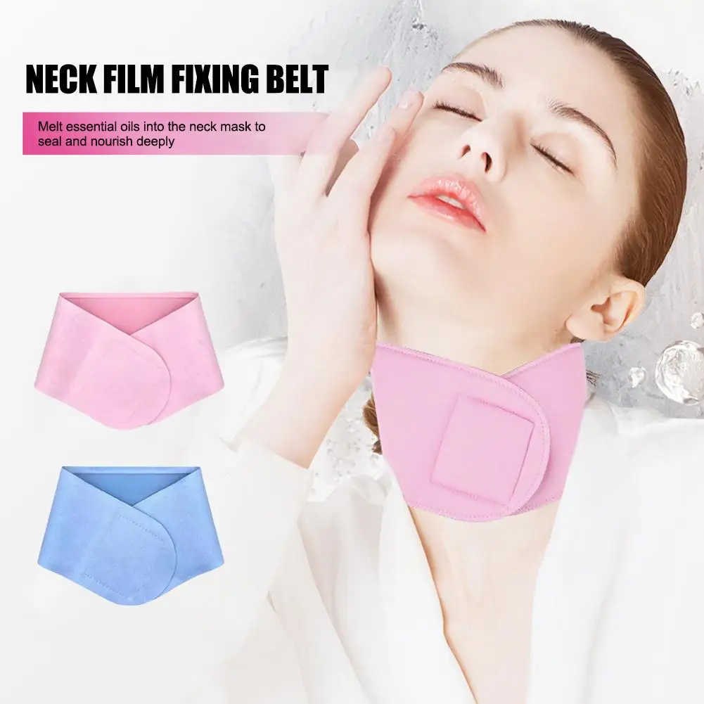 Nursing Neck Pad Neck Strap Tightening Reusable Gel Spa Neck Nourishing Care Neck Mask Moisturizing Care Skin Neck Lift A0S5