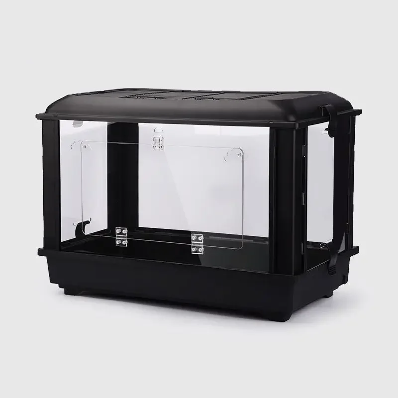 Cage hamster cage 60 column base cage acrylic transparent plate ornamental transparent door