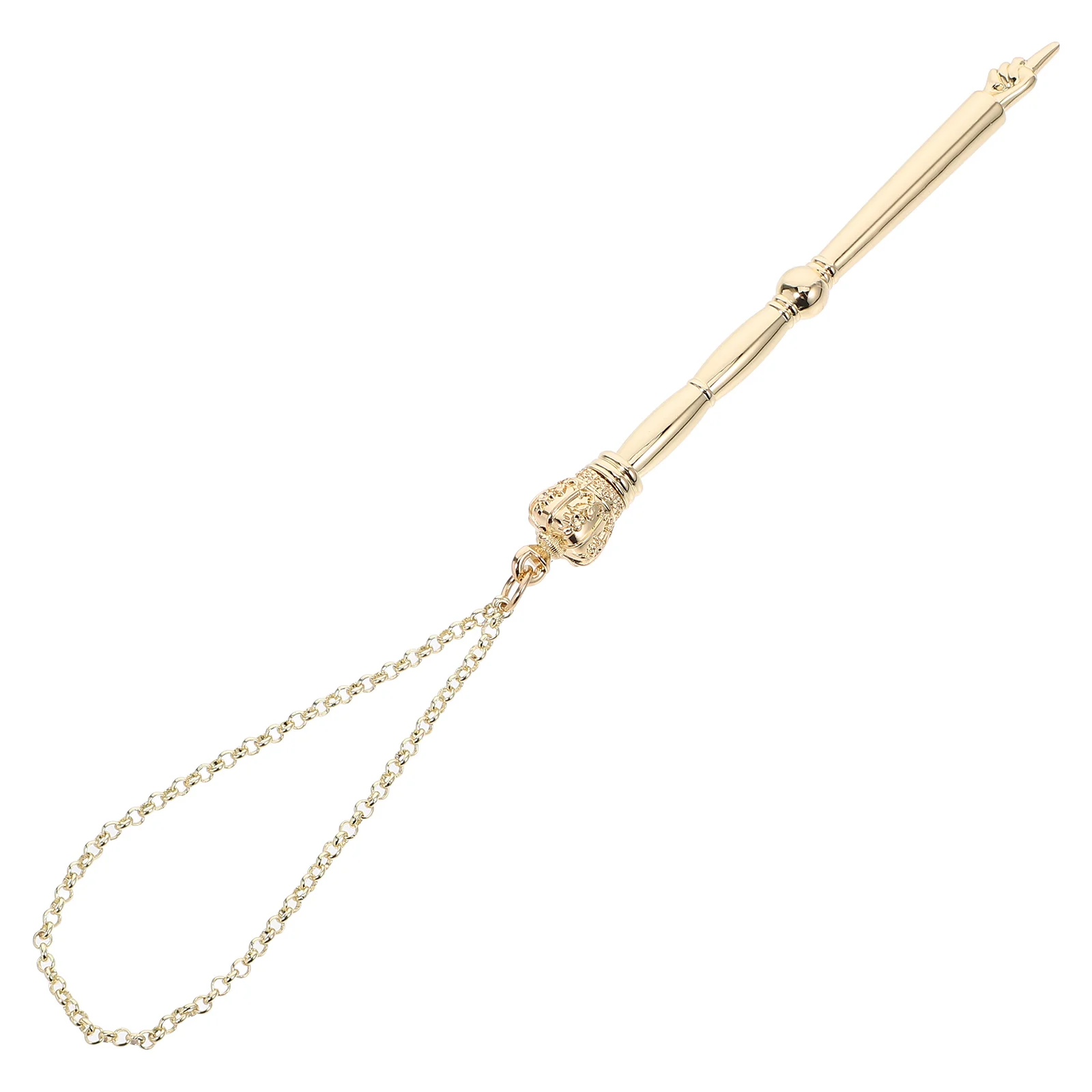 

1pc Bible Reading Pointers Golden Tool stick Large Size Metal Finger Pointer Jewish Gift Scripture Reader