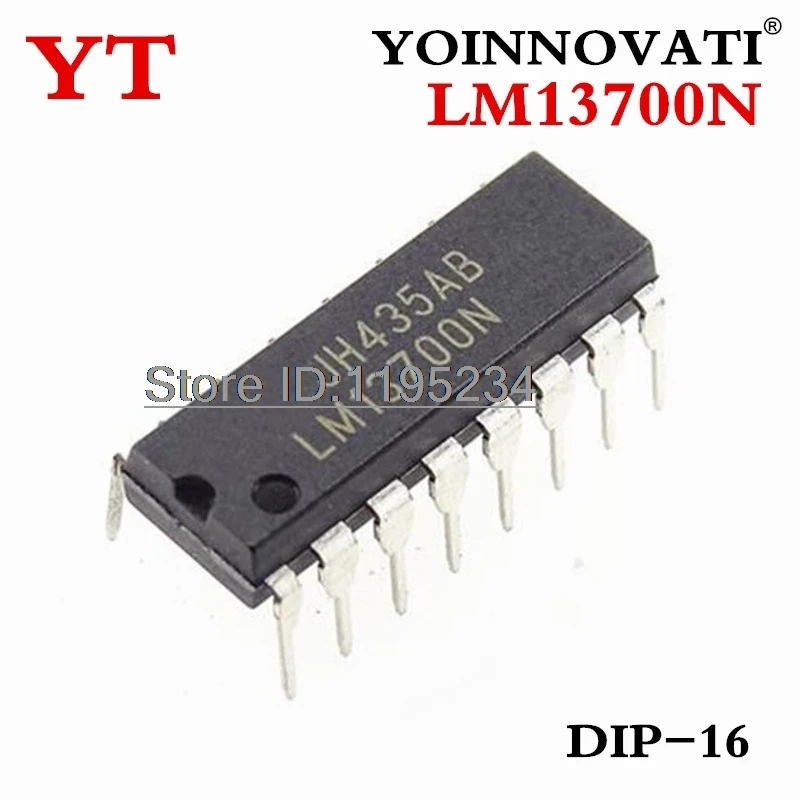 100pcs/Lot LM13700N LM13700 13700 DIP16 IC