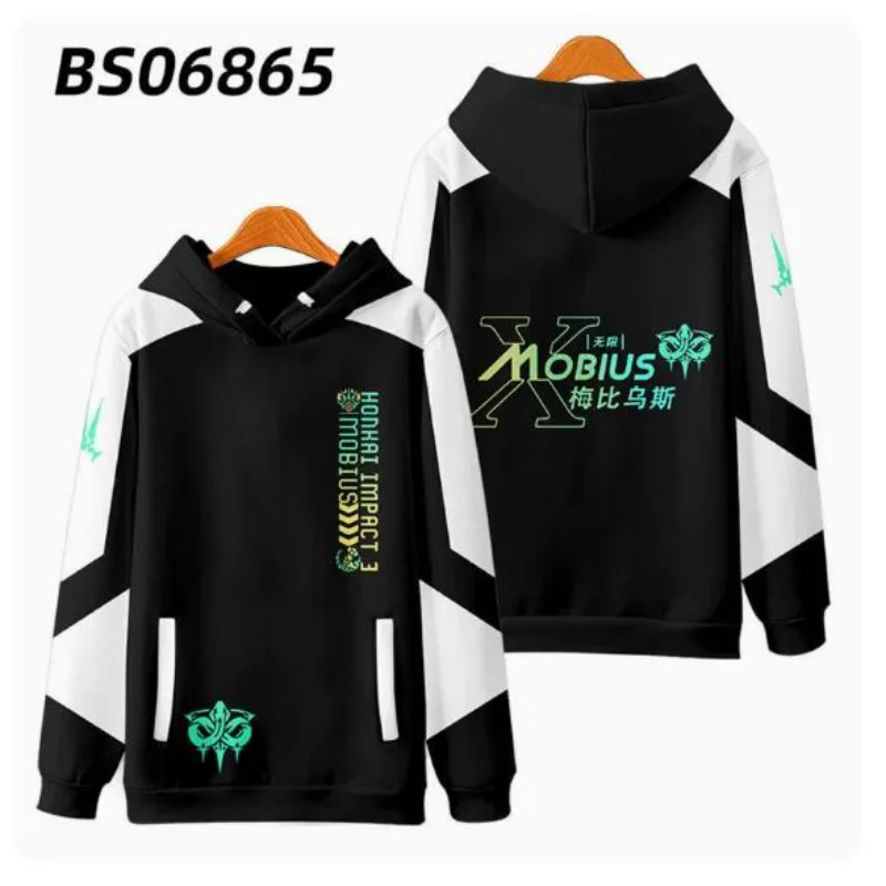 Honkai Impact 3rd 3D Print Vrouwen/Mannen Hoodie Sweatshirt Streetwear Y2k Mode Trui Capuchon Mobius Cosplay Kostuum