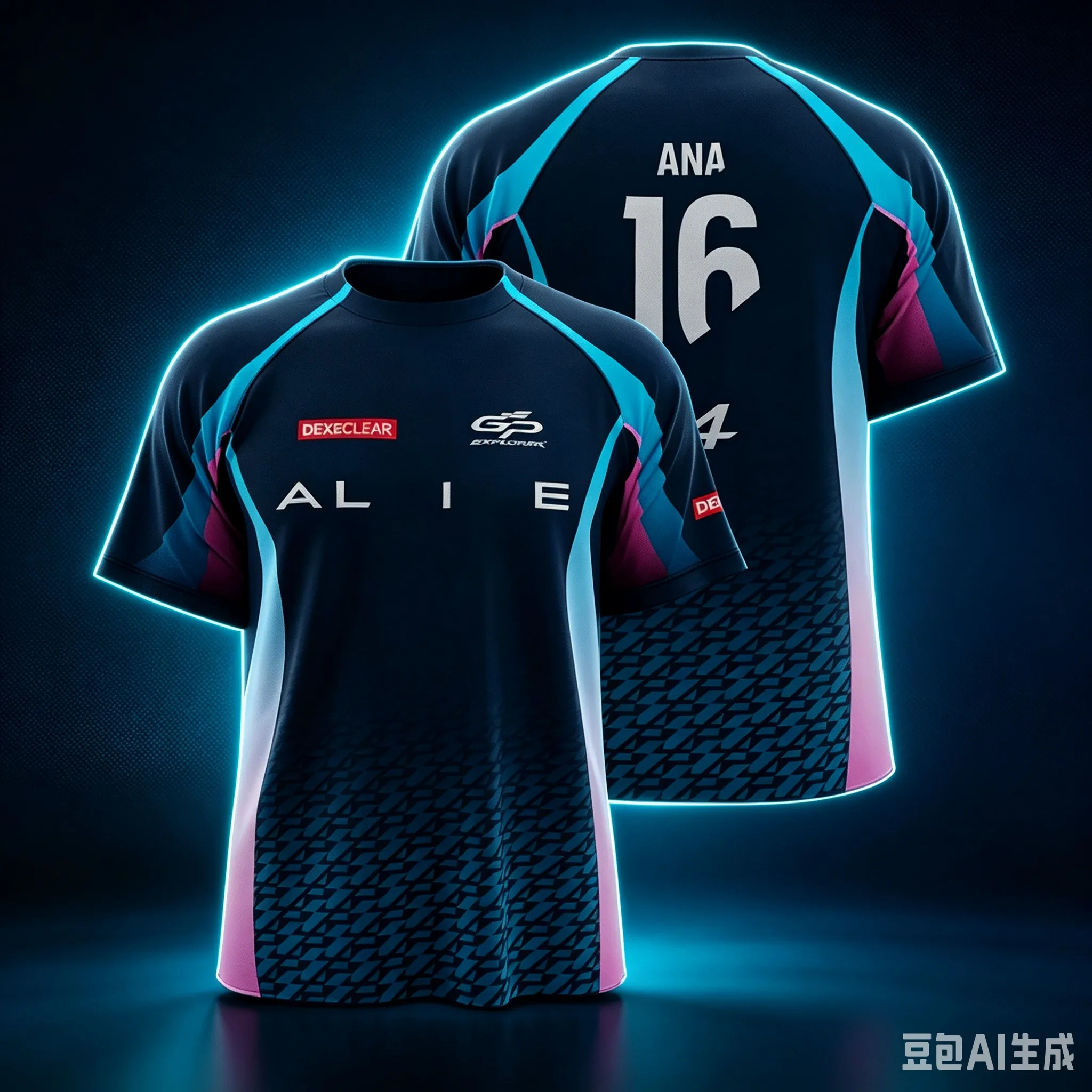 Uniformes d'équipe GP3 EXPLORER pour hommes et femmes, t-shirt décontracté respirant à manches courtes et col rond pour la course estivale, avec étiquettes de taille