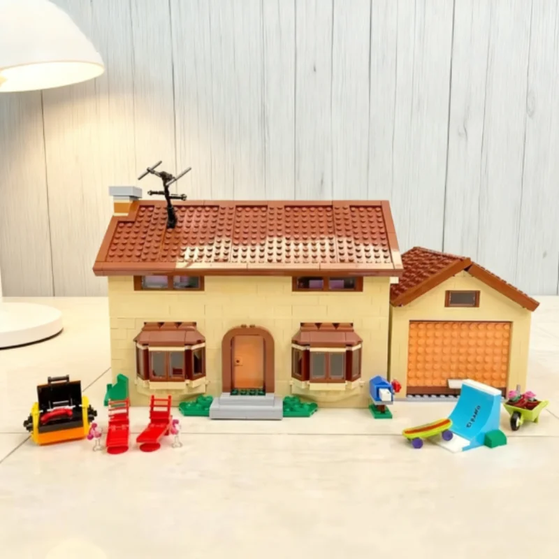 Nieuwe Street View Serie 2527 stks familie Big House 71006 model bouwstenen Puzzel huis Montage speelgoed Kerst Verjaardagscadeautjes