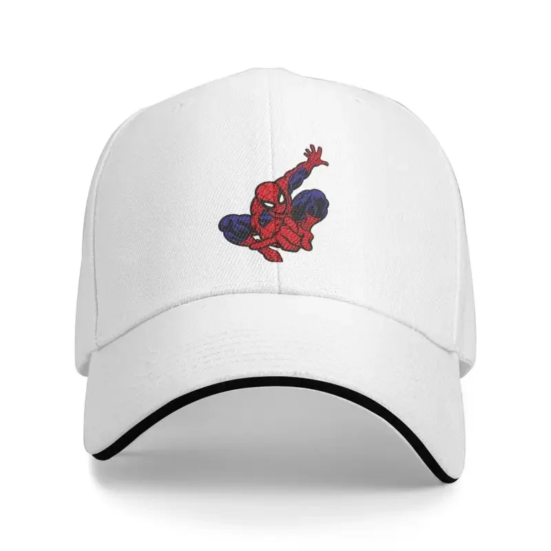 Classic Spider Man Superhero Anime Baseball Cap Women Men Custom Adjustable Adult Marvel Dad Hat Outdoor