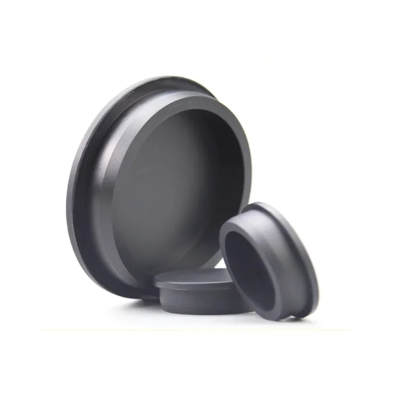Black 1-12Pcs 52.5-108.6mm Environmentally Friendly Silicone Waterproof Plug Machine equipment Rubber Plug Silicone Hole Plug