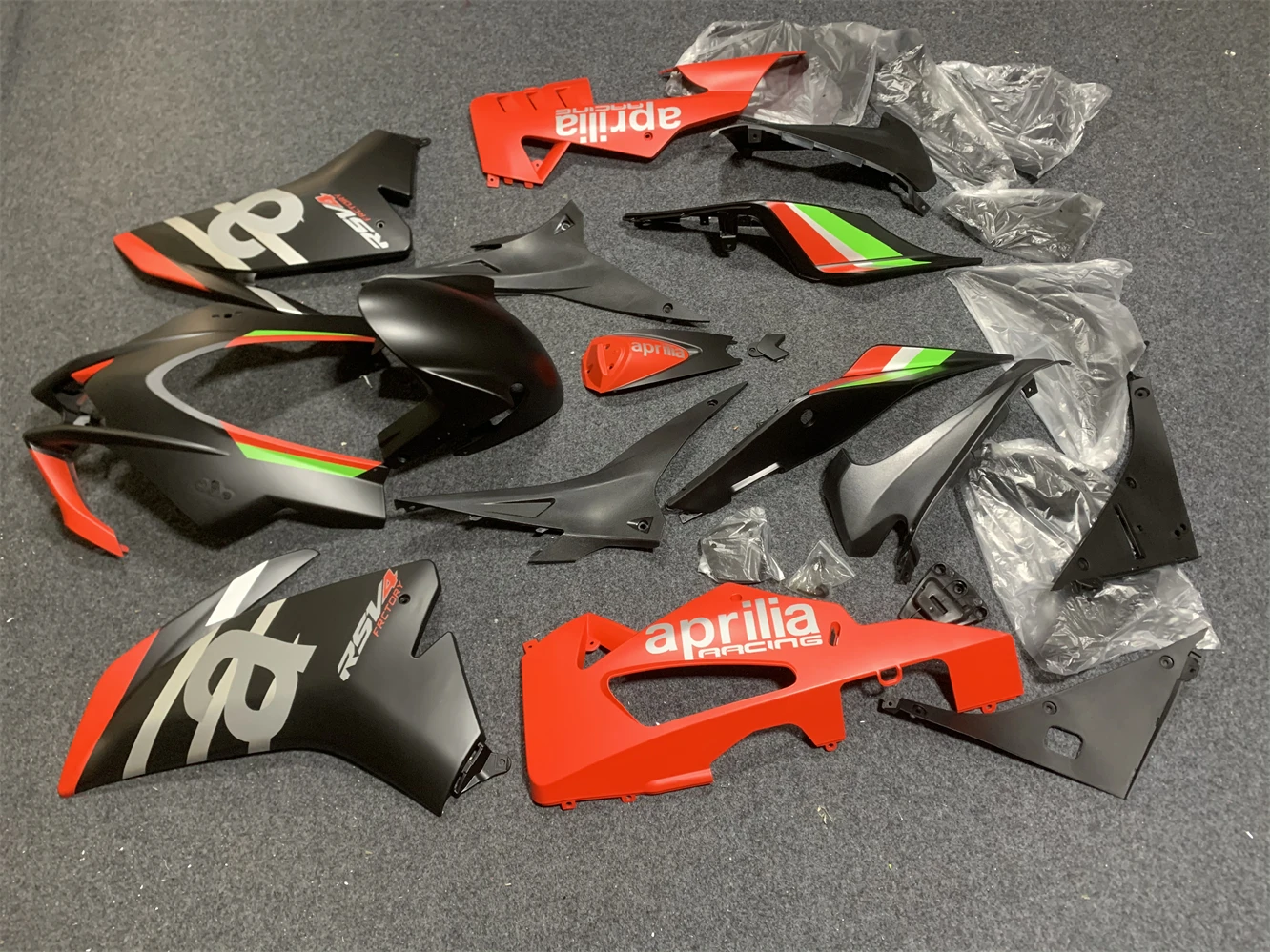 New ABS Fairings Kits For Aprilia RSV4 RS1000 RS V4 RS 1000 2016 2017 2018 2019 16 17 18 19 Bodywork Set Custom Red Matte