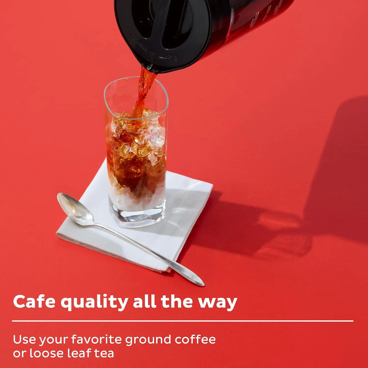 Instant Cold Brew Electric Coffee Maker, From the Makers of , Customize Your Brew Strength, Easy-to-Use, Dishwasher Safe Glass P