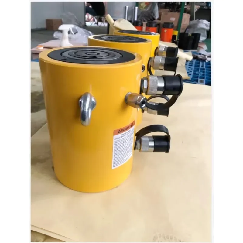 CLRG-1004 Martinetto idraulico a doppio effetto da 100 tonnellate con corsa da 100 mm da 10000 PSI