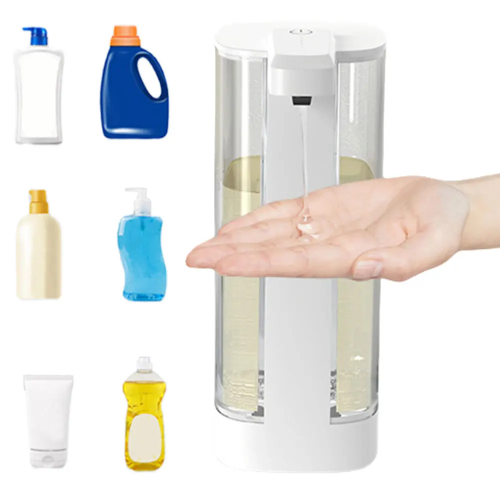 

Automatic Soap Dispenser Touchless Electric Soap Dispenser Wall Mount Hands Free Auto Soap Dispenser for Kitchen Bathroom