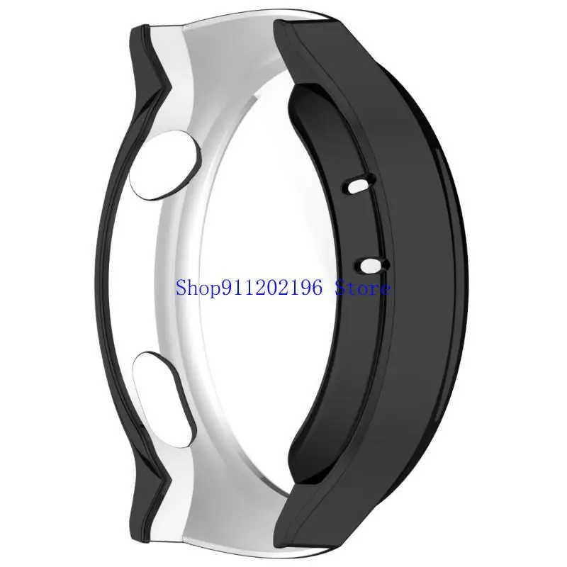 P82A Watch Full Coverage Housing Case Smartwatch Protector Bumper Frame Cover for Watch 4 Scratchproof Cover Shell
