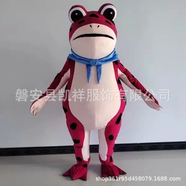 Funny Frog Costume Party Costume Cartoon Character Cosplay Costume Inflatable Costume Frog Suit