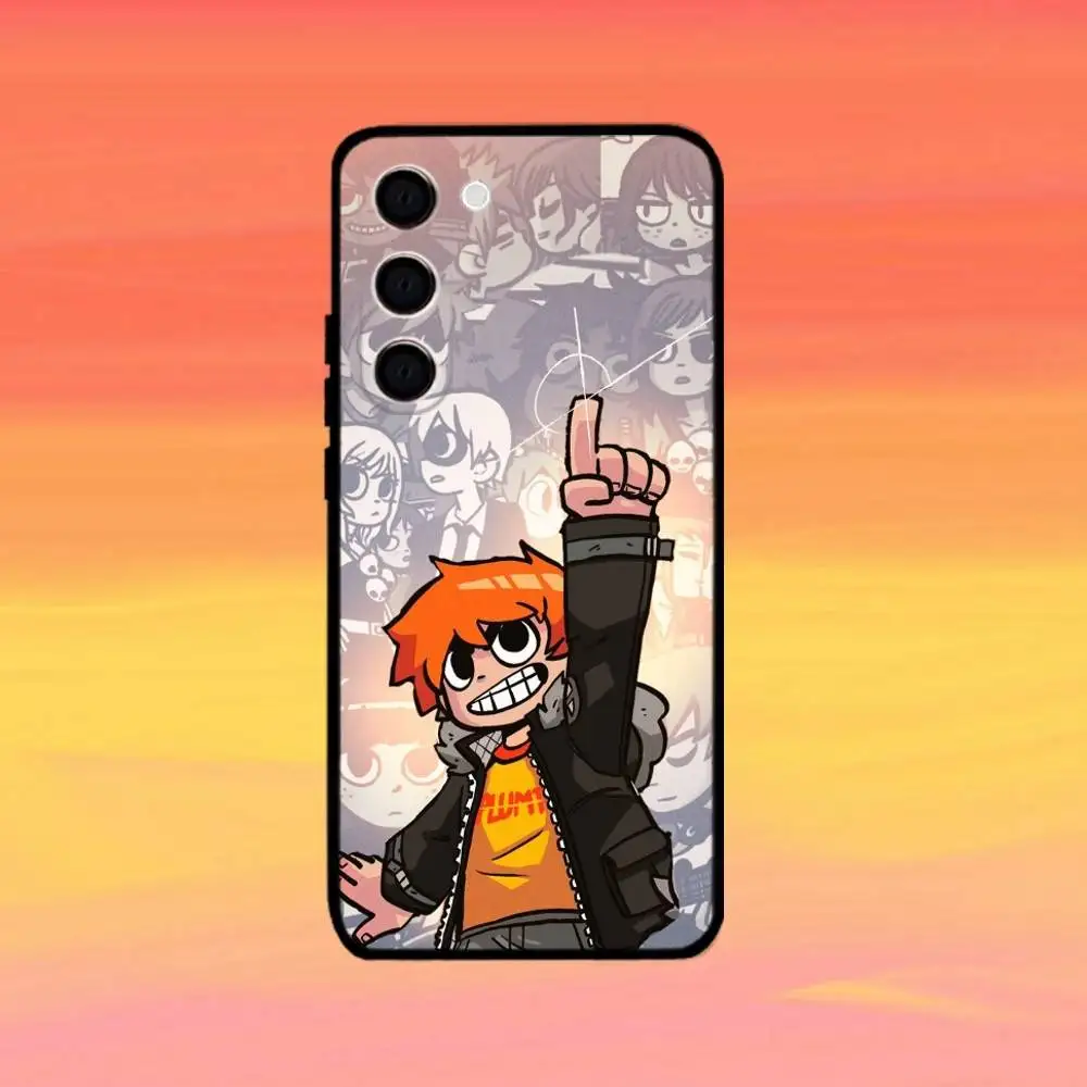 حافظة لهاتف سامسونج جالاكسي A73، A72، A71، A70، A53، A52، A51، أخرى غطاء أسود ناعم