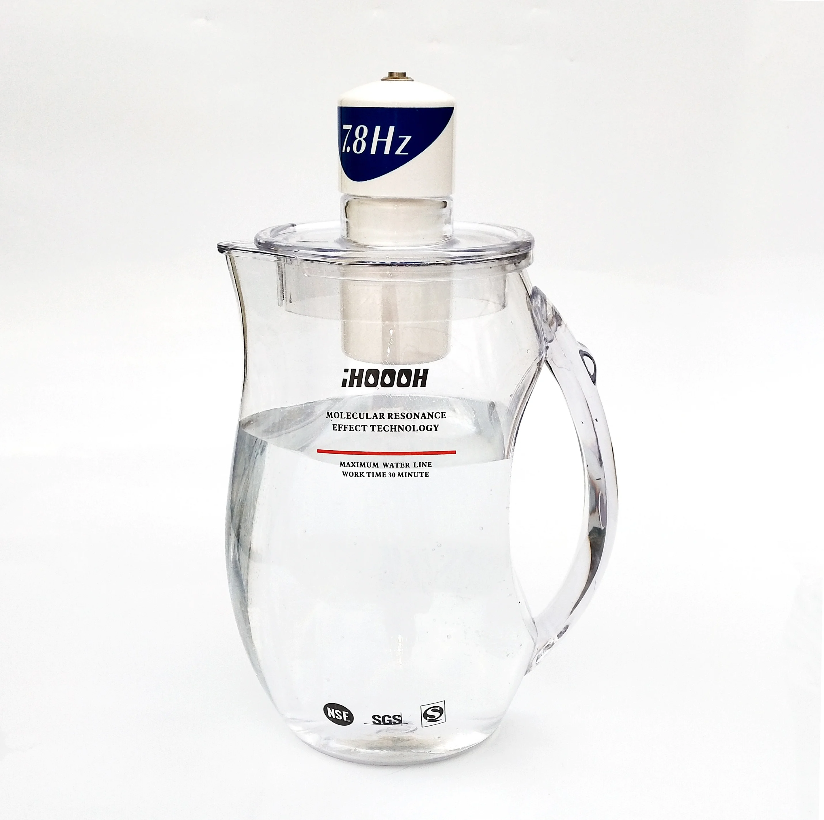 

MRETOH Molecular Resonance 7.8Hz water Activator Schumann Wave Spin Quantum Water Pitcher Jug for elder friends relatives