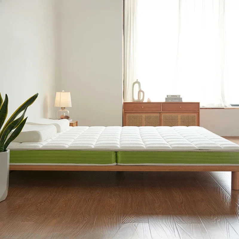 Colchão dobrável moderno de látex, colchão duplo de designer para quarto infantil, móveis para casa