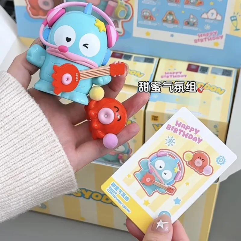 Boîte aveugle de la série d'anniversaire "Half Fish" de Toptoy, avec une figurine de poisson laid, un modèle de jouet tendance et un cadeau de dessin animé mignon