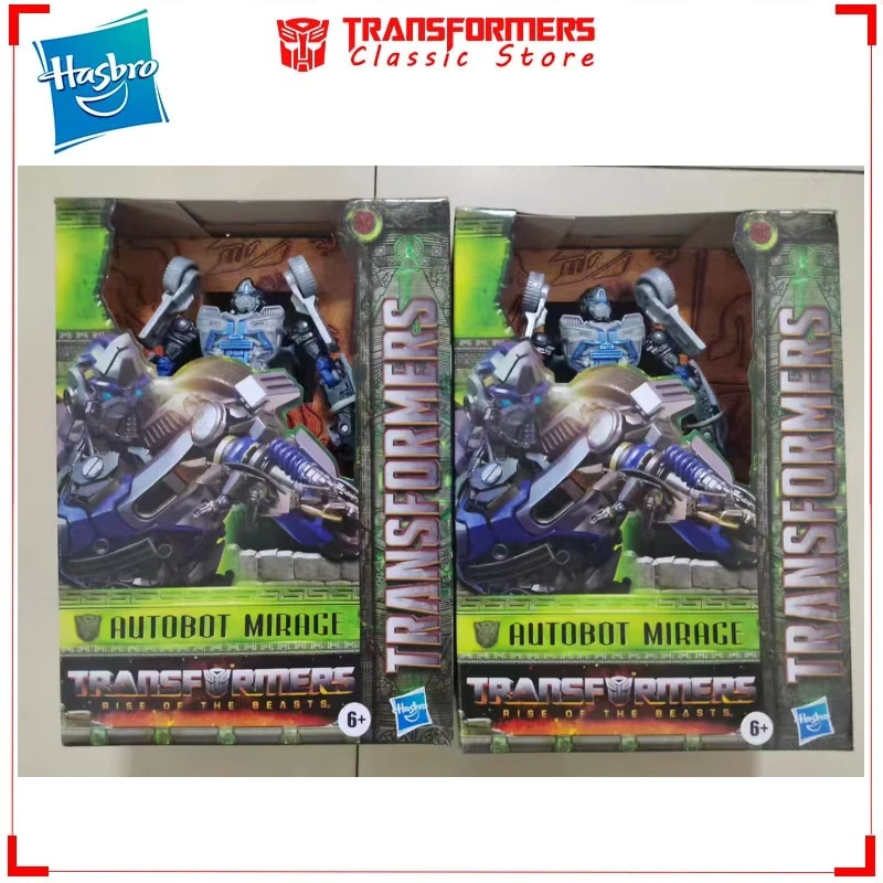 

In Stock Classic Transformers Toys Movie 7 Rise of The Beasts Mirage Cybertron Autobots Action Figures Collectible Gifts