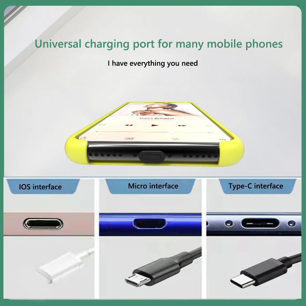 ชาร์จพอร์ตป้องกันฝุ่นปลั๊ก Reusable กันน้ำ Anti-Lost กันฝุ่นสำหรับ Apple Android ประเภท C IOS Micro USB พอร์ต