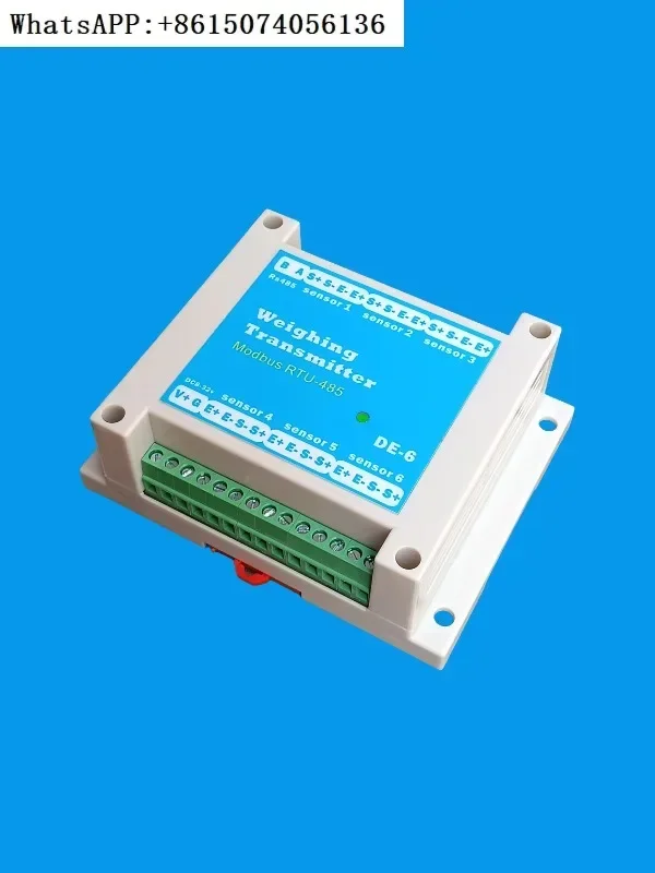 

6-channel weighing module 485 weighing sensor weighing transmitter electronic scale modbus RTU