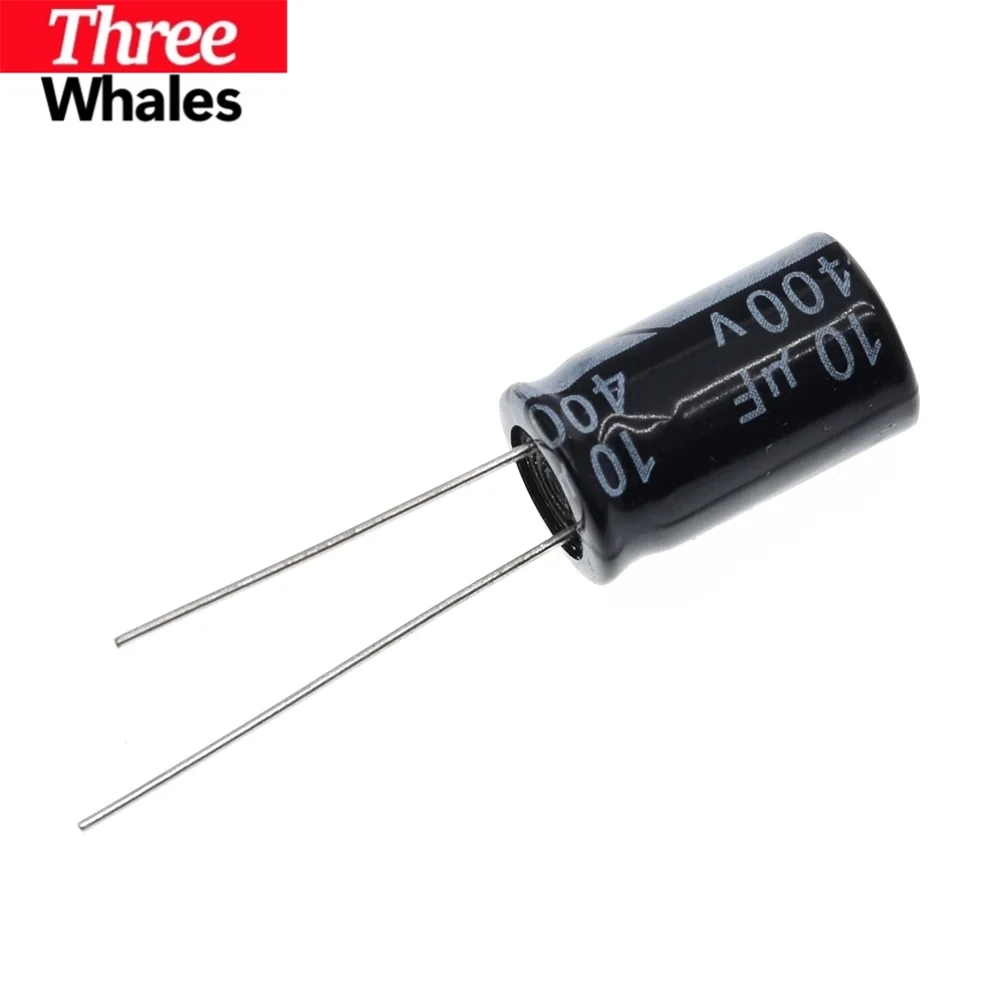 THR 10/30PCS Higt quality 400V10UF 10*17mm 10UF 400V 10*17 Electrolytic capacitor