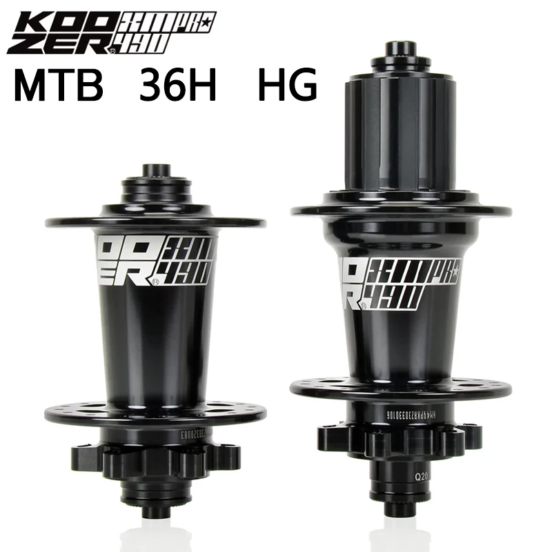 

Koozer XM490pro 36 Holes HG MTB Bicycle Hub 8 9 10 11 12S CRMO Steel Axle 100x9mm 135x10mm QR 6 Bolts Bike Parts