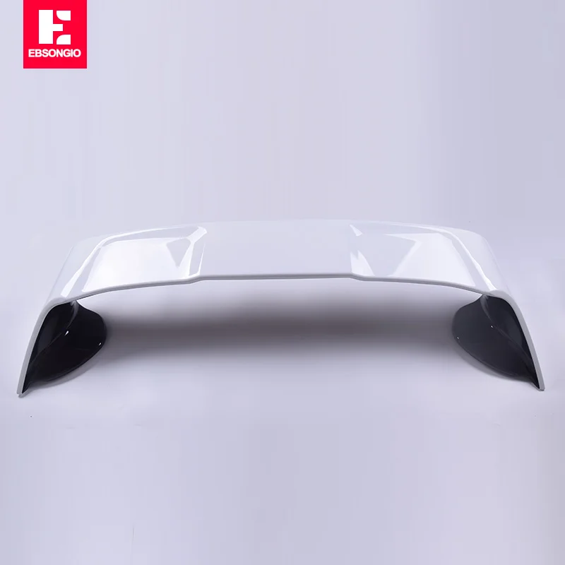 Car Styling materiale ABS Spoiler bianco Car Tail Wing decorazione baule posteriore Spoiler ali per Mitsubishi LANCER EVO dal 2010 al 2014