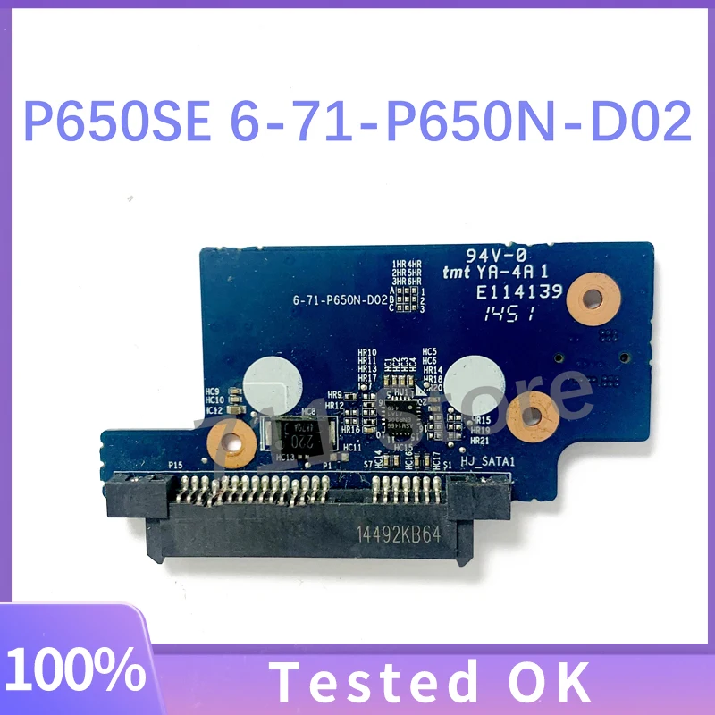 

For Sager P650SE 15.6 6-71-P650N-D02 Free Shipping High Quality Genuine Hard Connector Board 100% Full Tested Working Well