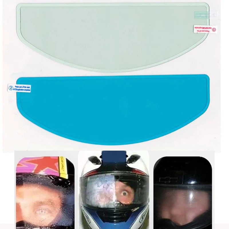 HMA89-1X Universal Anti-Fog Helmet Lens Film For MotorcycleRain Resistant Visor