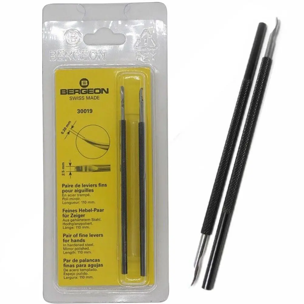 

Bergeon 30019 Pair of Watch Hand Lifting Levers Watches Hands Removal