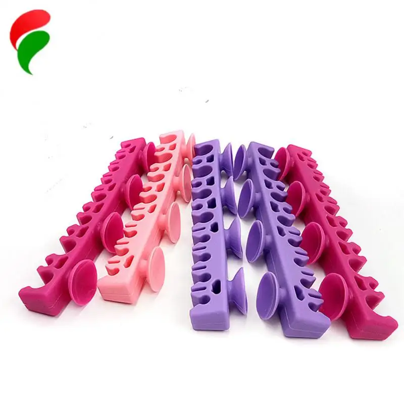 XJING Silicone Makeup Brush Storage Racks Makeup Brush Holder Portable Brush Toothbrush Towel Holders Makeup Brush Drying Rack