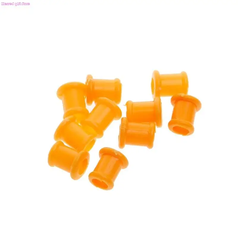 D0JC 10Pcs Plastic Windmill Pinwheel Wind Spinner Kids Toy Garden Lawn Party Decor