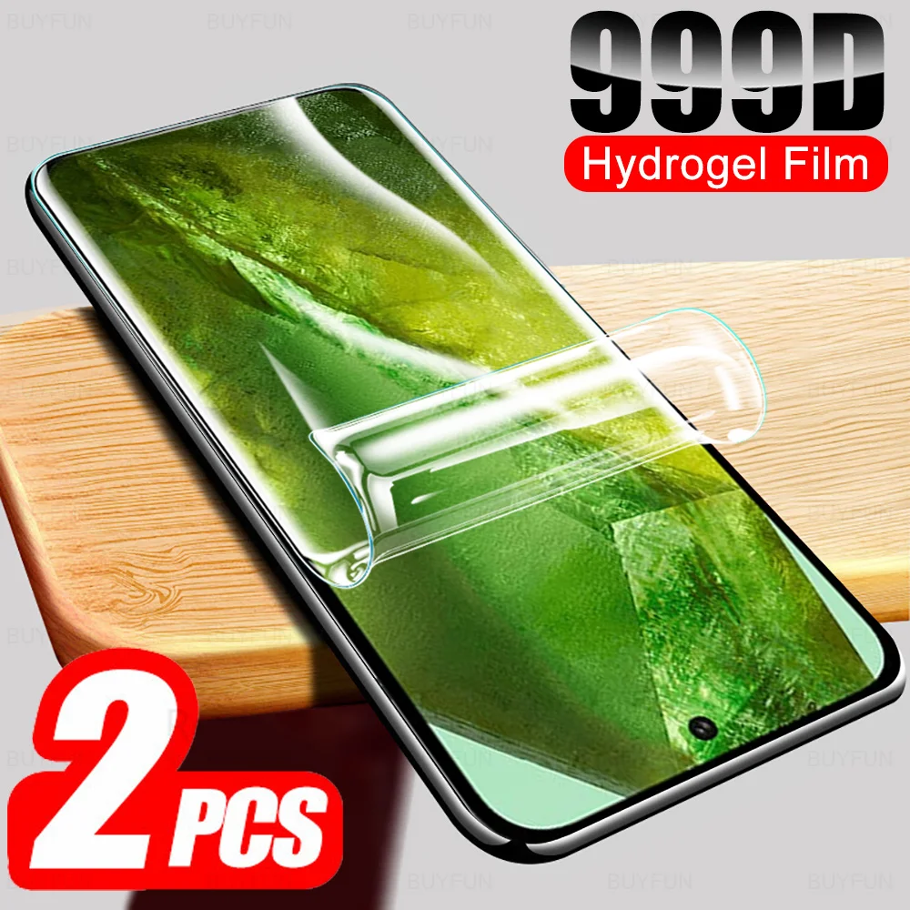 For Google Pixel 8a Hydrogel Film 2Pcs Screen Protector Gogle Googe Pixel8a 8 7 6 Pro 8Pro 7Pro 7A 6A Protective Films Not Glass