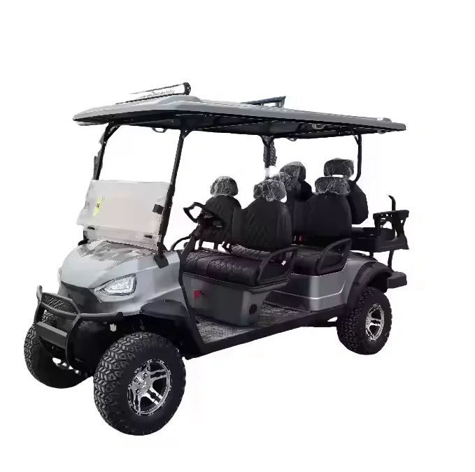 Electric 6-Seat Touring Motorcycle Eco-Friendly Club Car for Resorts & Parks Holladay 500W