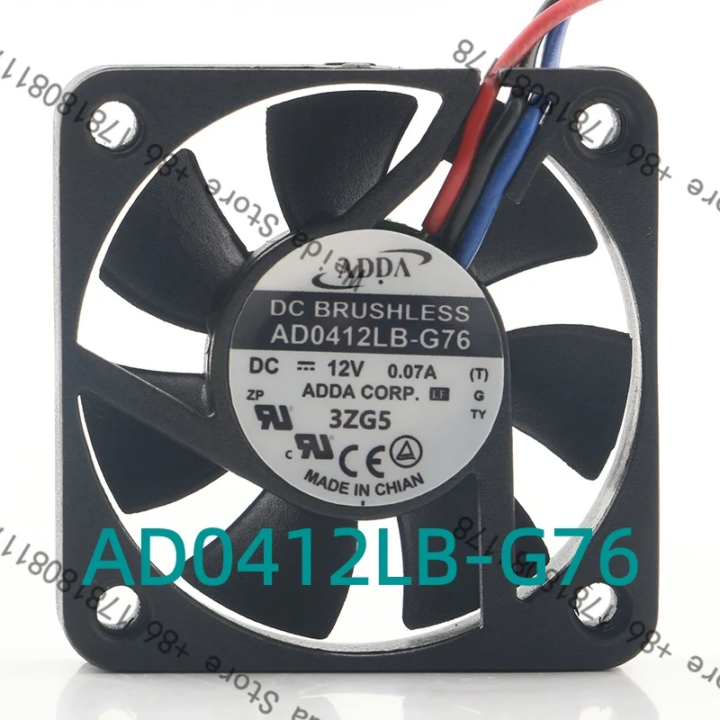

Новый оригинальный тайваньский вентилятор Xixi ADDA 5V 24V 48V 4010 40X40X10MM 4CM, трехпроводной, супертихий, AD0412LB-G76, охлаждающий вентилятор DC 12V 0.07A