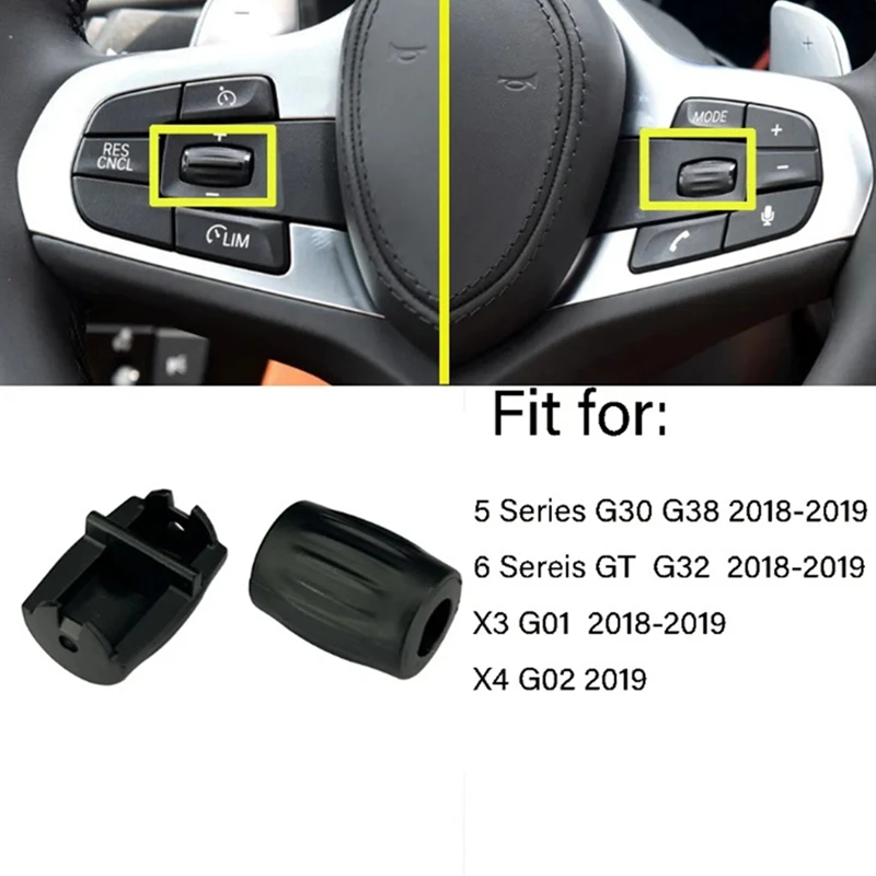 

Car Steering Wheel Switch Multi-Functional Button For BMW 5 6 Series G30 G32 X3 G01 2018-2019 X4 G02 Car Parts