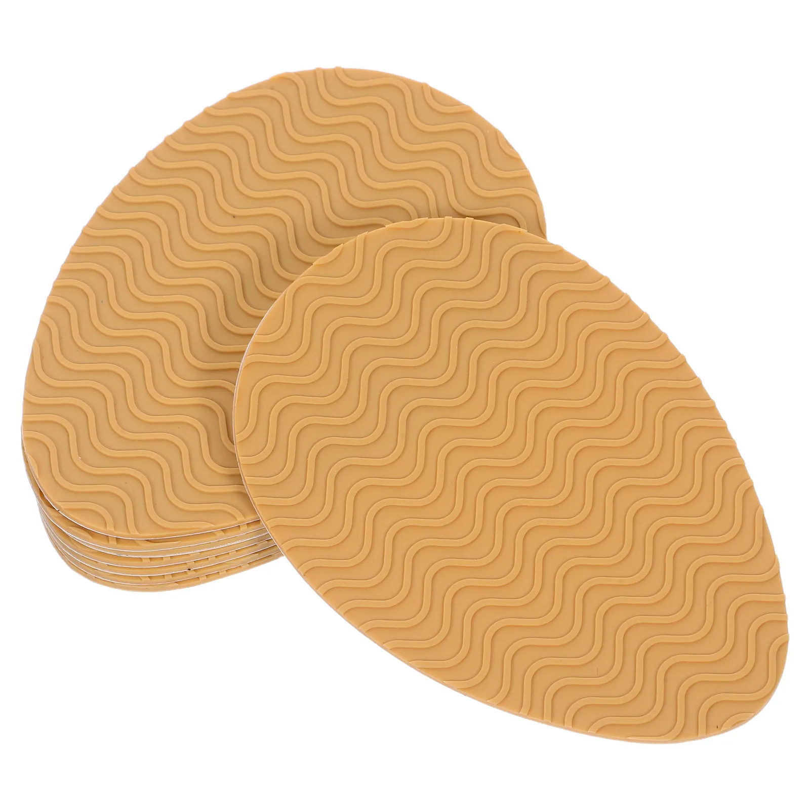 

4Pair Non Slip Anti Skid Shoe Sole Protectors Self Adhesive Shoe Grip Pads for Bottom Heels Sneakers Dress Shoes