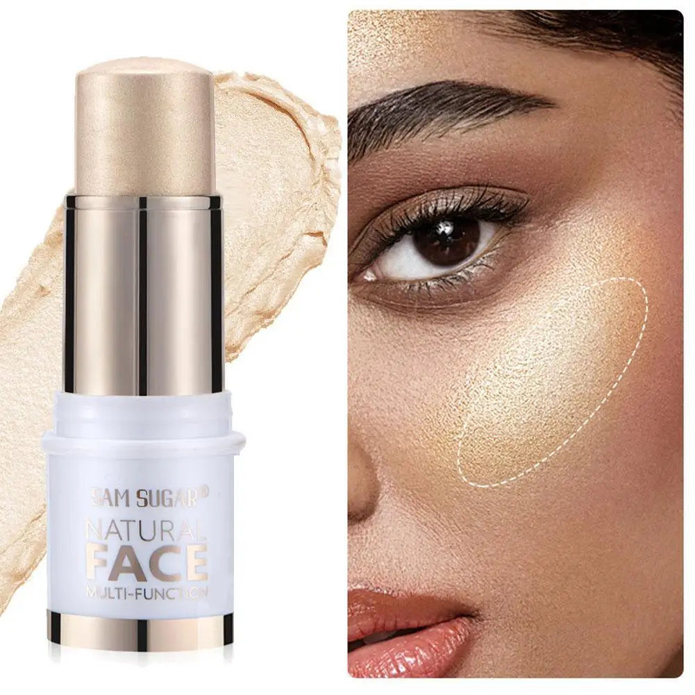 Multifunktion ale erröten Text marker Kontur Stick Gesicht aufhellen Bronzer Creme Kontur erröten maquill aje ilumina dor 3d m d6e7