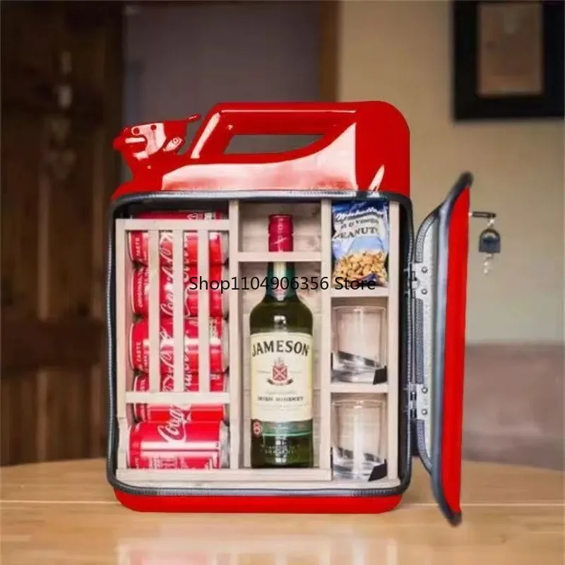 for Creative Barrel Bar Wine Cabinet Men's Gift Wine Case Wine Case Mini