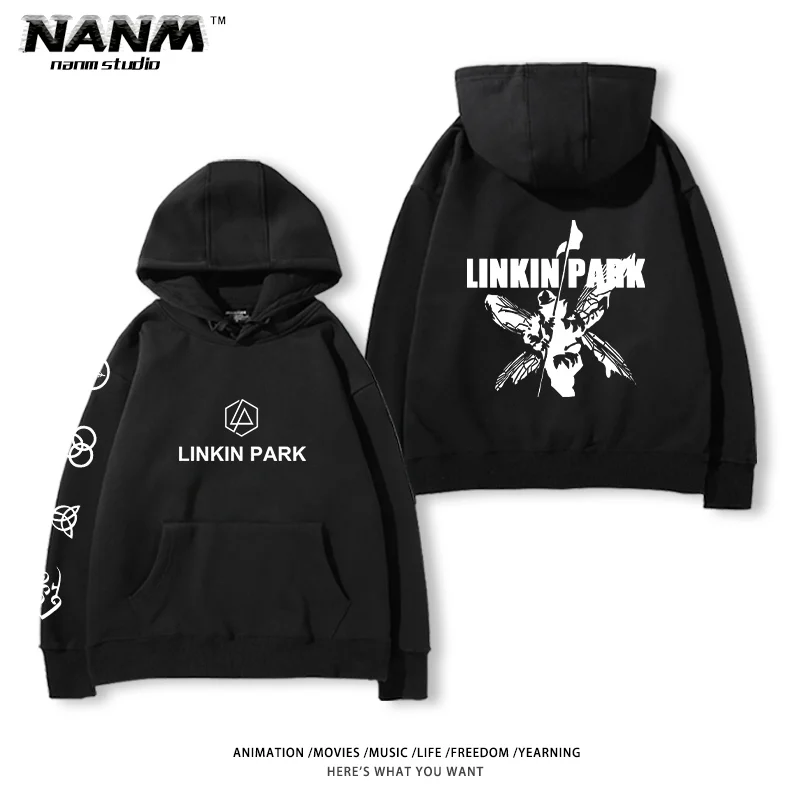 

Толстовка с капюшоном LINKIN PARK, мужской рок-топ, высококачественный люксовый бренд, бестселлер и модный стиль, Ins Y2k