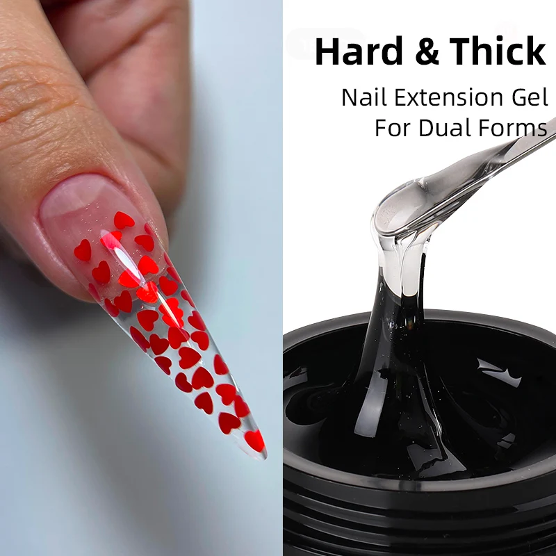 MSHARE 50ml Baby Pink Builder Nails Gel Hema Tpo Free Gel Nail Construction Self Leveling Gel for Nail Extension UV Led image 3