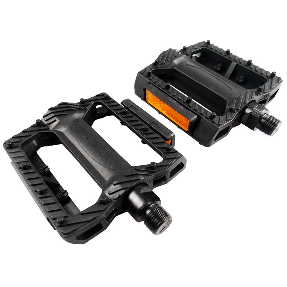 

1Pair Large Plastic Bike Pedals Non-Slip Durable Cycling Treadle Road Bicycle Pedals Pedal Plastic Bike Treadle
