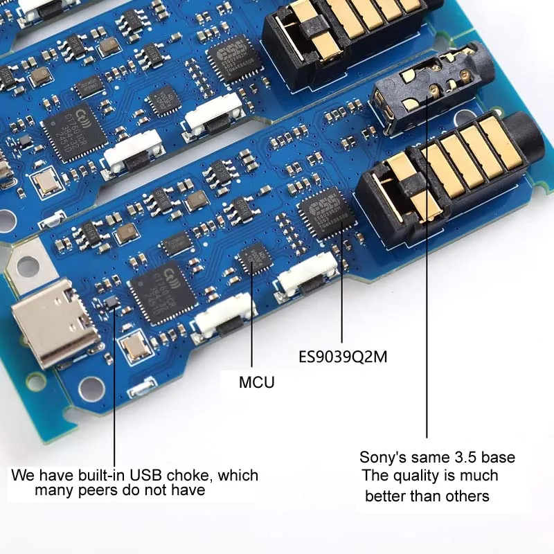 LUSYA S8 المحمولة ES9039Q2M التوازن فك المزدوج OPA1622 مضخم ضوت سماعات الأذن الهاتف الذيل الصغير كارت الصوت دعم DSD