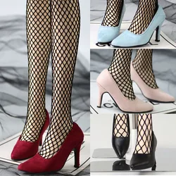 7.5cm BJD Doll Shoes fits 60cm BJD SD DD SD Fashion High Heels Black, pink, blue, red Toys Accessories Gifts
