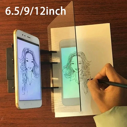 Drawing Projection Copying Drawing Board Portable Optical Tracing Board Learning Drawing Tools For Beginner Tool Painting Board