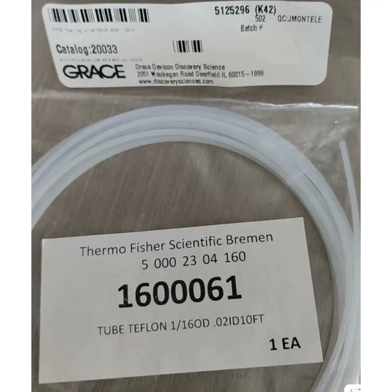 Thermo Fisher pump tube 1600061 PTFE capillary, inner diameter 0.042 outer diameter 0.066