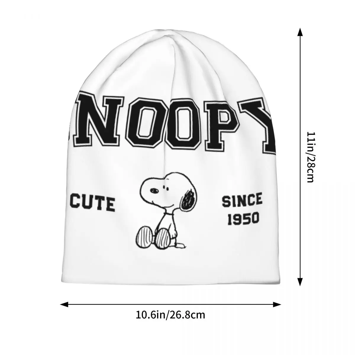 سنوبيس الكرتون الكلب مترهل قبعة قبعة النساء الرجال الشتاء أغطية الرأس Skullies Beanies قبعة بونيه محبوك قبعة #2