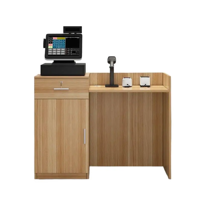 Simple modern checkout page counter Small convenience store Clothing store Beauty salon Shop Bar