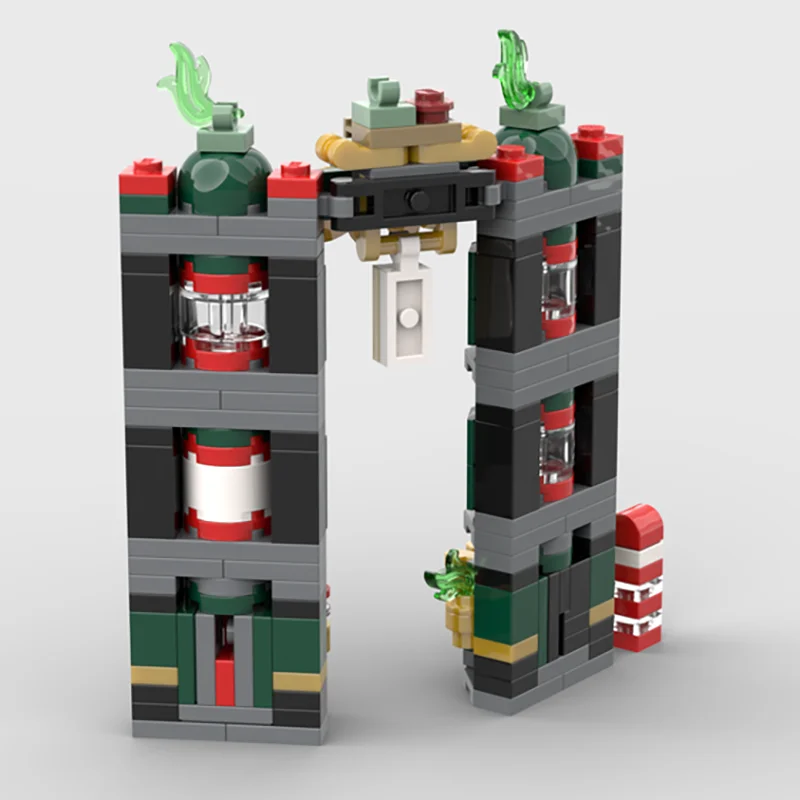 Bloques de construcción Moc de película Popular, Mini modelo Modular del Ministerio de Magia, bloques tecnológicos, juguetes DIY de Navidad, regalos de construcción